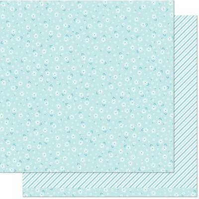 Lawn Fawn Designpapier - Delphinium
